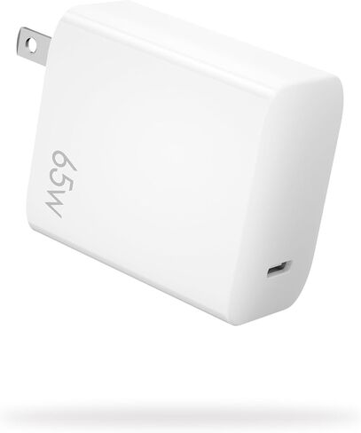 65W USB C Charger, GaN III Fast PPS Wall Charger Block for MacBook Pro/Air, Pixelbook, iPad Pro, iPhone 15/14/Pro, Galaxy S23/S22, Note20, Pixel, Steam Deck, and More One Port Power Adapter-Black in Saudi Arabia