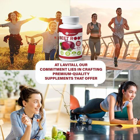 150 Beet Root Extract Capsules, 1000mg per Serving, 100% Natural & Pure from Beet Root, No Gluten, No Sugar, Vegan Capsules, High Concentrated Herbal Beet Root Extract. in Saudi Arabia