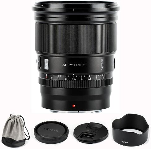 VILTROX AF 16mm F1.8 F/1.8 Full Frame Lens for Nikon Z-Mount Cameras,Autofocus Z Mount with Built-in LCD Screen Wide Angle Lens for Nikon Z Mount Z7 Z7ii Z8 Z8ii Z9 Zf Z30 Z50 Zfc in Saudi Arabia