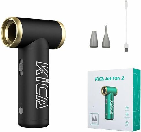 Compressed Air Duster Fan 100000RPM Multi-Functional Mini Portable Electric Air Duster Blower for Keyboard Cleaner, Computer, Car, Outdoors, Camping - Grey Full Metal Cordless Air Duster in Saudi Arabia