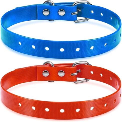 Replacement Collar Strap,E Collar Replacement Strap, 3/4 Inch Replacement Collar for All Vibrating and Anti Bark Training Shock Collars - Durable & Adjustable - Green & Purple in Saudi Arabia