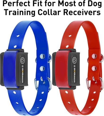 Replacement Collar Strap,E Collar Replacement Strap, 3/4 Inch Replacement Collar for All Vibrating and Anti Bark Training Shock Collars - Durable & Adjustable - Green & Purple in Saudi Arabia