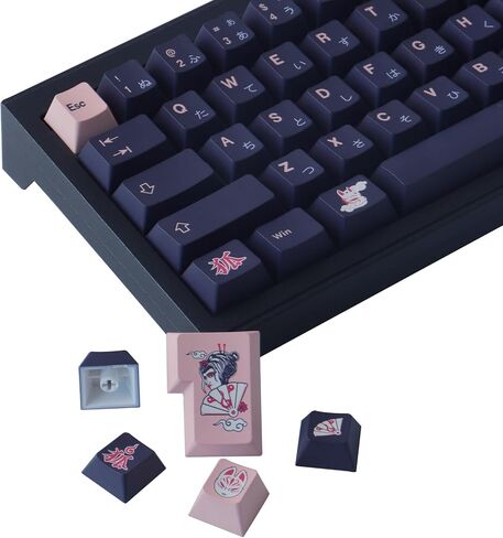 JOMKIZ 173 Keys Crystal Transparent Keycap Set,Custom Cherry Profile Backlit Keycap,for Cherry Gateron MX Switches Mechanical Keyboards(Transparent) in Saudi Arabia
