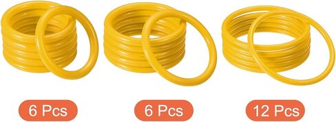 PATIKIL Carnival Ring-Toss Rings Kit Set Plastic Hoops for Outdoor Party Favor Game Booth in Saudi Arabia
