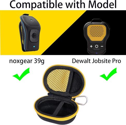 khanka Hard Case Replacement for DEWALT Jobsite (DCR008) USB-C Rechargeable Bluetooth Speaker(Case Only) in Saudi Arabia