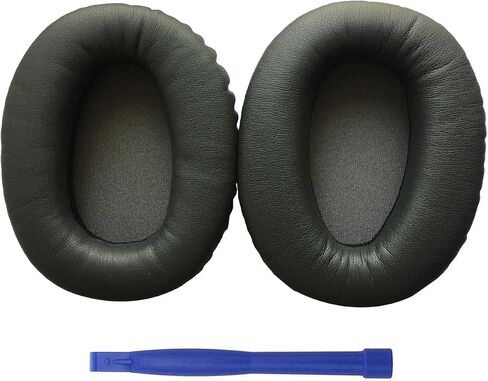 WH-CH700N Ear Pads, Replacement Earpads Ear Cushions Muffs Protein Leather Memory Foam Cover Repair Parts for Sony WH-CH700N WH-CH710N MDR-ZX770BN MDR-ZX780DC Headphones (Black) in Saudi Arabia