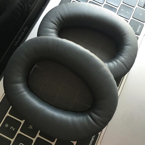 WH-CH700N Ear Pads, Replacement Earpads Ear Cushions Muffs Protein Leather Memory Foam Cover Repair Parts for Sony WH-CH700N WH-CH710N MDR-ZX770BN MDR-ZX780DC Headphones (Black) in Saudi Arabia