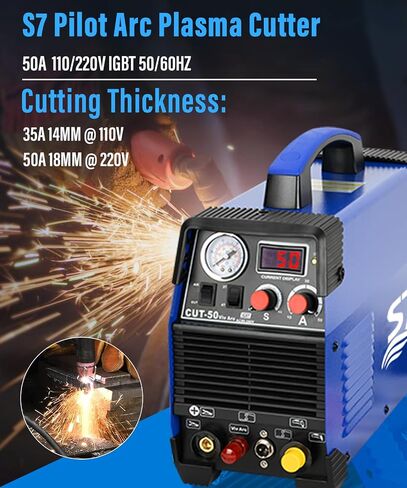 قاطع بلازما، 2T/4T 55Amp عاكس قوس تجريبي 110/220 فولت آلة قطع الجهد المزدوج in Kuwait