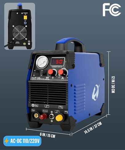 قاطع بلازما، 2T/4T 55Amp عاكس قوس تجريبي 110/220 فولت آلة قطع الجهد المزدوج in Kuwait