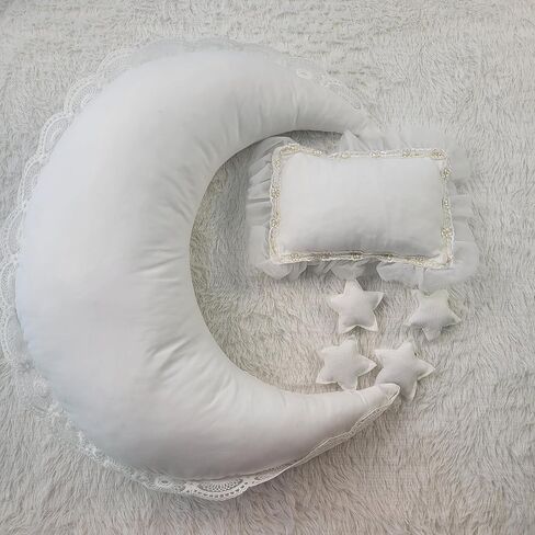 Newborn Photography Props Outfit With Long Tail Hat, Photo Shoot Costume Crochet Hat Pant Striated Pillow, 1st Birthday Outfit Set for Boy Girl Suit for 0-1 Month in Saudi Arabia