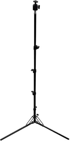 CLAYMORE Tripod Stand (Light Khaki) - Lightweight Aluminum Outdoor Action Camera, Fan & Lighting Stand, 1/4" Mount, 19-75in, 360° Ball Head, Wind-Resistant. Carrying Case and Dual-Sided Hook. in Saudi Arabia