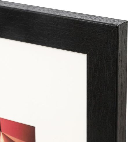 مجموعة قيمة مكونة من 6 إطارات صور سوداء مقاس 16 × 20 غير لامعة لصور مقاس 11 × 14، زجاج شبكي، للتعليق على الحائط in Kuwait
