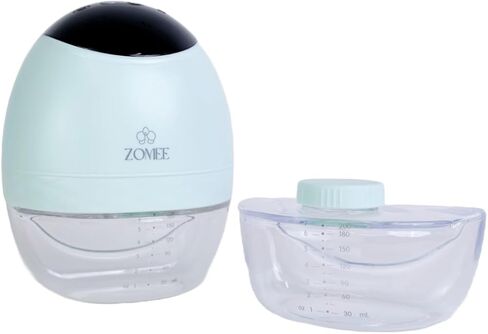 زجاجة Zomee Collection مقاومة للتسرب - 6 أونصة - لمضخة الثدي Zomee Fit القابلة للارتداء للأمهات المرضعات (المضخة غير متضمنة) in Saudi Arabia