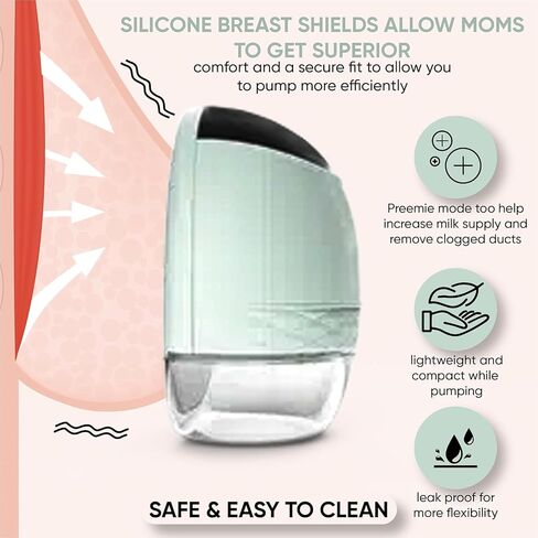 زجاجة Zomee Collection مقاومة للتسرب - 6 أونصة - لمضخة الثدي Zomee Fit القابلة للارتداء للأمهات المرضعات (المضخة غير متضمنة) in Saudi Arabia