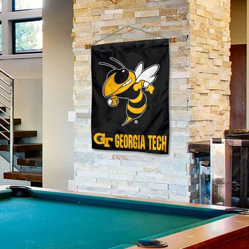 Georgia Tech Yellow Jackets Banner with Hanging Pole in Saudi Arabia
