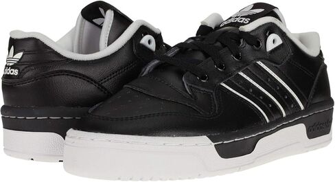 Adidas Little Kid Rivalry Low Black/White Cross Trainer Shoes/Athletic Shoes-IG1081-Size 12 in Saudi Arabia