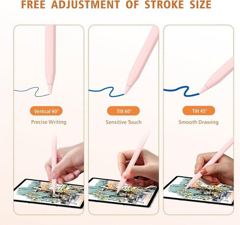 Upgraded Replacement Tips for Apple Pencil, Mix transparent metal Tips for Apple Pencil 2nd Generation/ 1st Gen/USB C Apple Pen Tips(6Pack) in Saudi Arabia