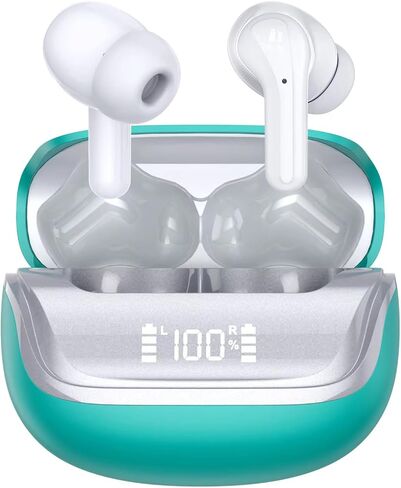 Donerton Bluetooth Headphones True Wireless Earbuds LED Power Display Earphones in Saudi Arabia