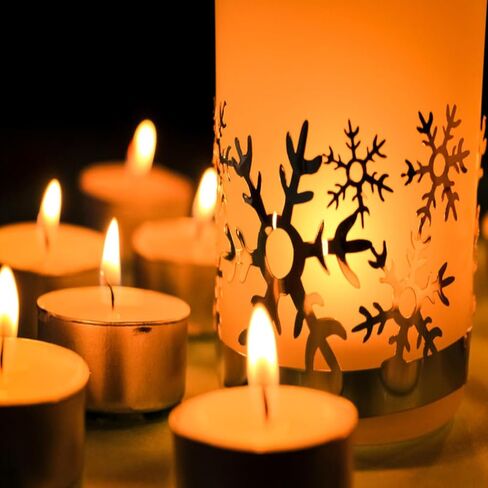 TYJCZUP Tea Light Candles | 4 Hour White Tealight Candle，100% Vegetable Oil Lamp，Small Votive Mini Tealight Candles for Home、Pool、 Shabbat、Chrithmas、Weddings & Emergencies. (4Hour-100Pcs) in Saudi Arabia