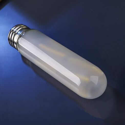 لمبة LEOOLS T10 Led متجمدة، لمبة إضاءة LED أنبوبية قابلة للتعتيم 8 وات، ما يعادل لمبة متوهجة 75 وات، 2700 ك أبيض دافئ ناعم، زجاج بلوري، قاعدة E26، لخزانة عرض الخزانة وما إلى ذلك، 3 عبوات. in Saudi Arabia