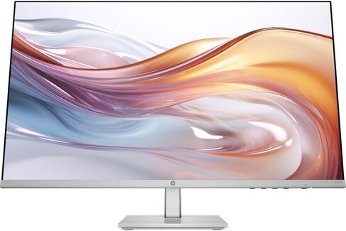 HP Series 5 524sw Monitor (Replaces M24FW) 94C21AA#ABA with Docztorm Dock, 24" FHD IPS (1920x1080)Display, HDMI, VGA, Flicker-Free, Ideal for Home & Business, White/Silver (2024 Latest Model) (2 Pack) in Saudi Arabia