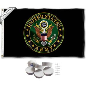 College Flags & Banners Co. US Army Military Service Mark Banner and Tapestry Wall Tack Pads