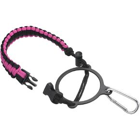 PATIKIL Water Bottle Holder, Paracord Handle Carrying Lanyard Strap Carrier with Ring for 12oz to 64oz Wide Mouth Bottles