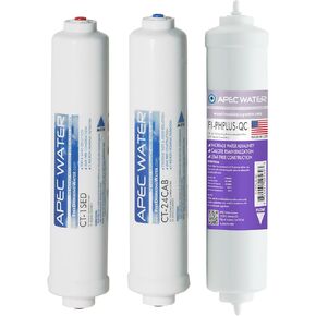APEC ULTIMATE Series US Made Stage 1, 2 &4 Replacement Filter For Countertop Alkaline System(FILTER-SET-CTOP-PH)