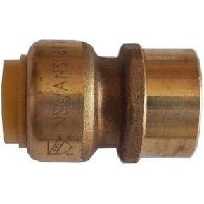 10 Pieces XFITTING 3/4" Push Fit Female Adapter, NPT Threaded