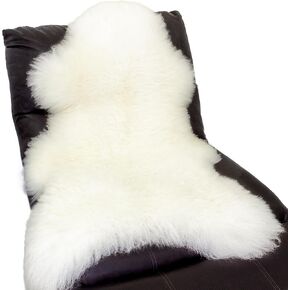 Natural Sheepskin, Single Hide, European Made, Unbleached, Washable