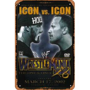 ريستليمانيا X-8 تين تسجيل معدن خمر القصدير علامات بار مقهى ديكور جدران المنزل ريترو الفيلم المشارك 8x12 بوصة in Kuwait