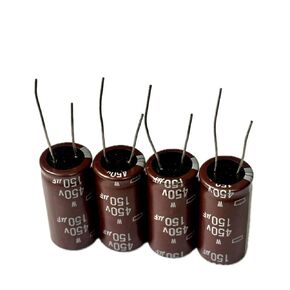 Replacement for 4PCS 150uF 450V Nippon Chemi-con 105 Degrees 18x35 mm high Frequency, Low Resistance and Long Life Capacitor