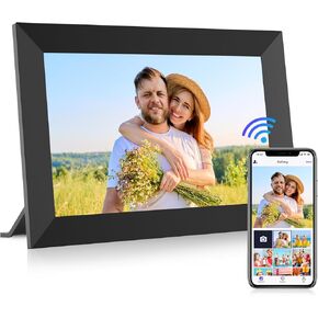 FANGOR 21.5" Large Digital Picture Frame, WiFi Digital Photo Frame 1920 * 1080 FHD IPS Display with Remote Control, 32GB Auto-Rotate Smart Frame Wall Mounted, Share Photos/Videos Via Uhale App/USB/SD
