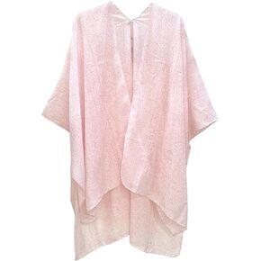 Elu Kimonos for Women - Beach Coverup Cardigan Poncho Ruanas floral Print swimsuits Plus size Long Summer Cover up