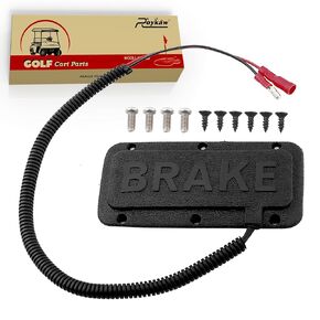Roykaw Universal Golf Cart Brake Light Switch/Brake Pad Switch Compatible with EZGO Club Car Yamaha