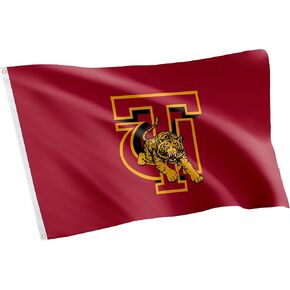 Desert Cactus Tuskegee University Flag Golden Tigers Banners 100% Polyester Indoor Outdoor 3x5 feet Flags (Style 1)