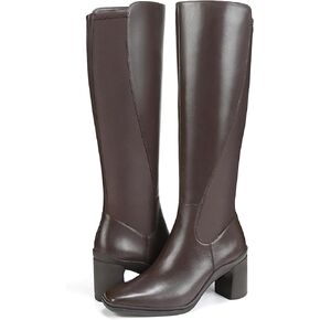 Naturalizer Women's Axel 2 Knee High Boot Black Waterproof Leather 9 W