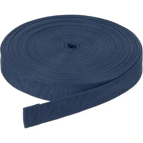 DMiotech Nylon Webbing Belt 10 Yard 25 Yard 50 Yard Length 1" 3/4" 2" 1-1/2" Width Nylon Straps for Sewing Luggage