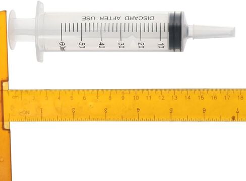 4 Pack Capacity Syringe Syringes Pump, 20ml 60ml Large Plastic Syringe Measuring Syringe Tools Dispensing Multiple Uses, Pet medicine feeder(60ml) in Saudi Arabia