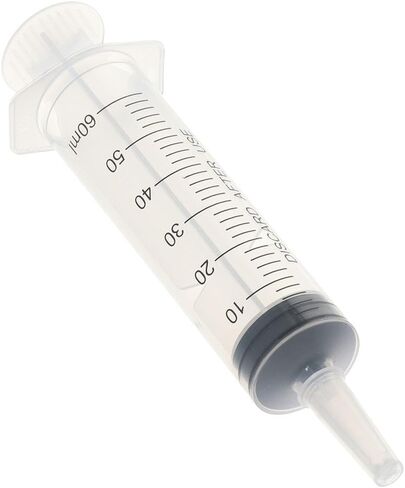 4 Pack Capacity Syringe Syringes Pump, 20ml 60ml Large Plastic Syringe Measuring Syringe Tools Dispensing Multiple Uses, Pet medicine feeder(60ml) in Saudi Arabia