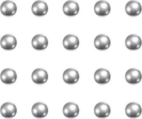 uxcell 1500pcs 2.5mm 201 Stainless Steel Bearing Balls G200 Precision in Saudi Arabia