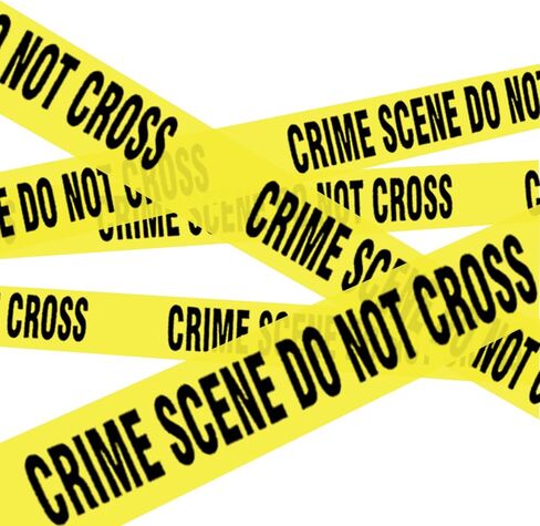 Crime Scene Do Not Cross Barricade Tape 2 Pack 3 inch X 1000 feet, Bright Yellow with a Bold Black Print, Danger/Hazardous Area, Ideal Use for Halloween Decorations, Party, Work-Site in Saudi Arabia
