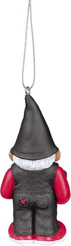 FOCO - NCAA 3.5" Team Gnome Resin Xmas Christmas Tree Hanging Ornament (Georgia Bulldogs) in Saudi Arabia