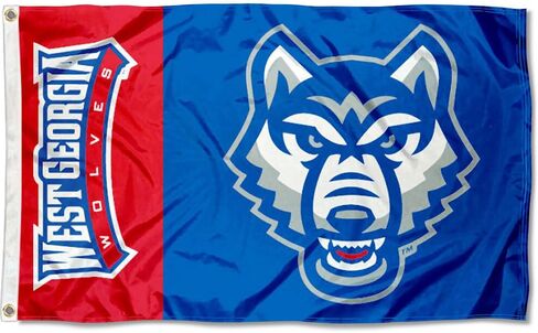 UWG Wolves Large 3x5 College Flag in Saudi Arabia