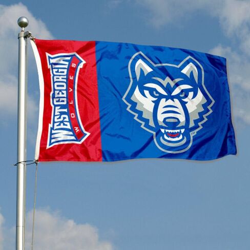 UWG Wolves Large 3x5 College Flag in Saudi Arabia