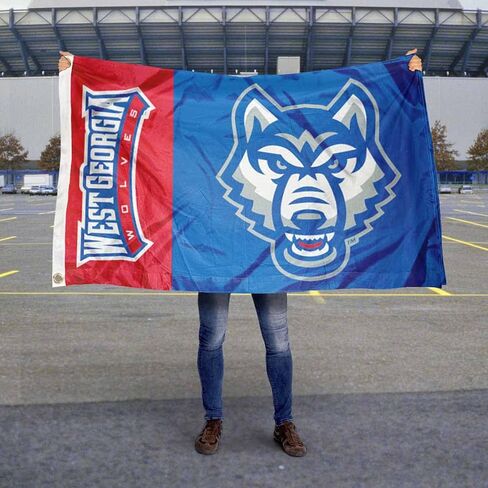 UWG Wolves Large 3x5 College Flag in Saudi Arabia