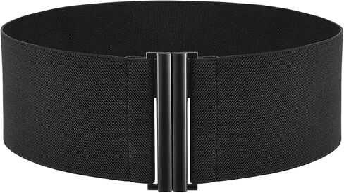 Elastic Belt for Women Wide Waist Corset Belt Cinch Belt Vintage Stretchy Waistband for Dresses in Kuwait