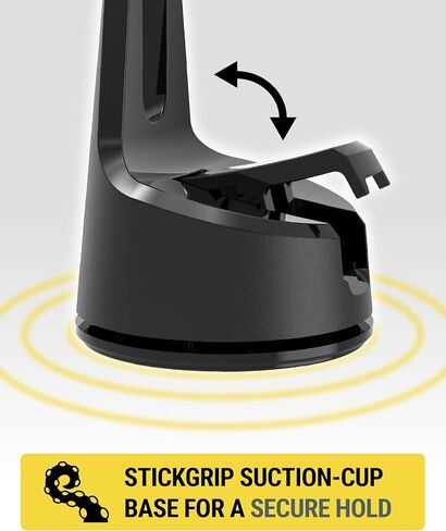 Scosche MPQ6DV-SP Magnetic Phone Holder for Car Dashboard/Vent, 20W Wireless Fast Car Charger Phone Stand, Hands Free Cell Phone Mount Compatible w/iPhone 15/14/13/12 Series and MagSafe Accessories in Saudi Arabia