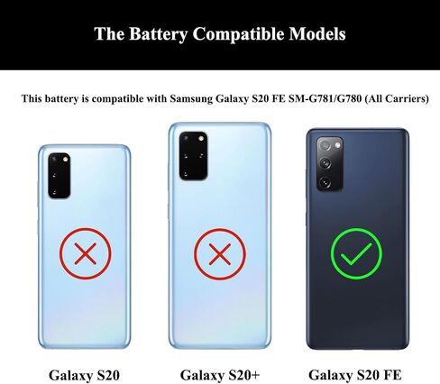 طقم استبدال بطارية Note 20 / Note 20 5G لهاتف Samsung Galaxy Note 20 SM-980F /Note 20 5G SM-N981U/U1/B/N/W وجميع موديلات N981 الأخرى مع مجموعة أدوات الإصلاح ودليل المستخدم in Saudi Arabia