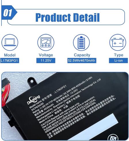 Dentsing 00HW022 SB10F46460 00HW023 SB10F46461 Laptop Battery Compatible with Lenovo ThinkPad T460s T470s Series 00HW036 SB10F46474 00HW037 SB10F46475 11.25V 24Wh 2090mAh 3-Cell in Saudi Arabia